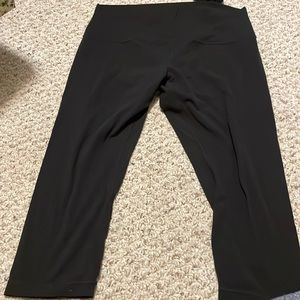 brand is lululemon, size is 14, colour is black